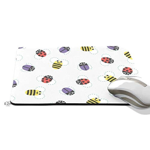 Tapis de souris Coccinelle multicolore 25x20 cm variant 0 