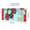 Tapis de souris Coccinelle noir 80 x 30 80x30 cm - miniature variant 2