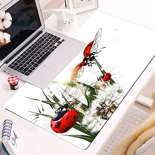 Tapis de souris Coccinelle 60 x 35 60x35 cm variant 2 