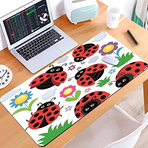 Tapis de souris Coccinelle 60 x 35 60x35 cm