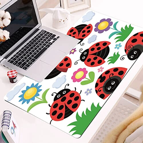 Tapis de souris Coccinelle 60 x 35 60x35 cm variant 2 
