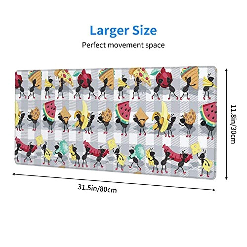 Tapis de souris Fourmi 30x80 30x80 cm variant 1 
