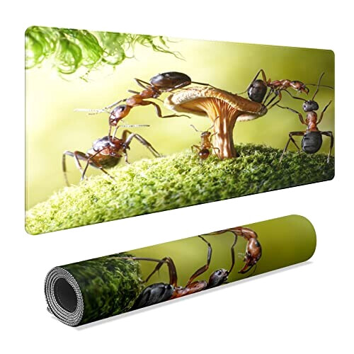 Tapis de souris Fourmi multicolore 90 cm x 40 90x40 cm