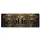 Tapis de souris Libellule noir 80 x 30 31.5x11.8 cm - miniature