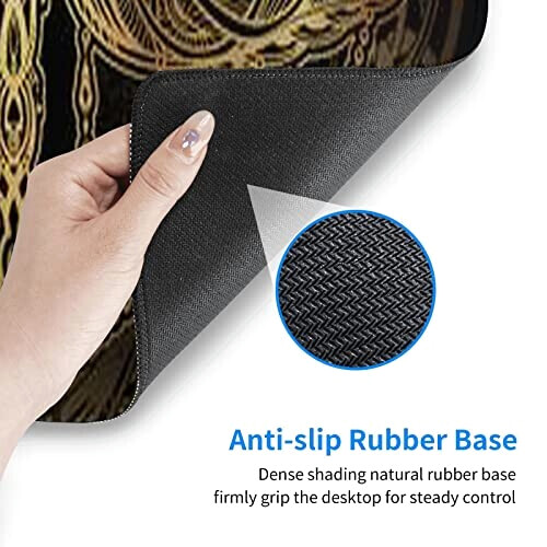 Tapis de souris Libellule noir 80 x 30 31.5x11.8 cm variant 5 