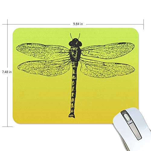 Tapis de souris Libellule multicolore 190x250 mm