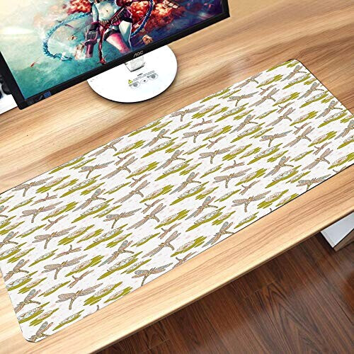 Tapis de souris Libellule style 60x35 35x60 cm
