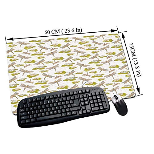 Tapis de souris Libellule style 60x35 35x60 cm variant 1 