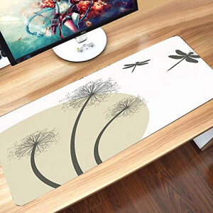 Tapis de souris Libellule style 60x35 35x60 cm