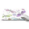 Tapis de souris Libellule multicolore 190x250 mm - miniature