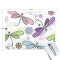Tapis de souris Libellule multicolore 190x250 mm - miniature variant 1