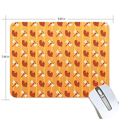 Tapis de souris Libellule multicolore 190x250 mm