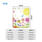 Tapis de souris Libellule sun butterflies fleurs pour chambre d'enfant 18x22 cm - miniature variant 6