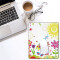 Tapis de souris Libellule sun butterflies fleurs pour chambre d'enfant 18x22 cm - miniature variant 7