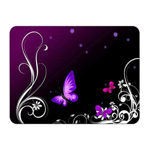 Tapis de souris Papillon violet 24x20 cm