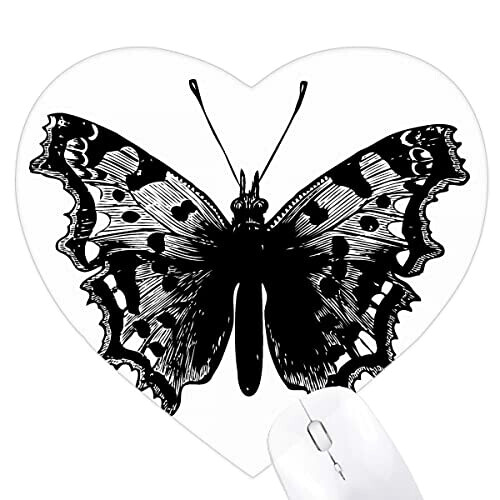 Tapis de souris Papillon multicouleur 22x20 cm