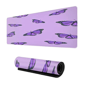 Tapis de souris Papillon violet 30 x 80 30x80 cm
