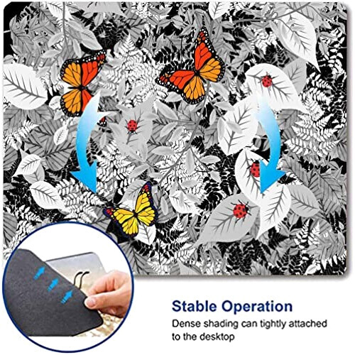 Tapis de souris Papillon design 600x300 mm variant 2 
