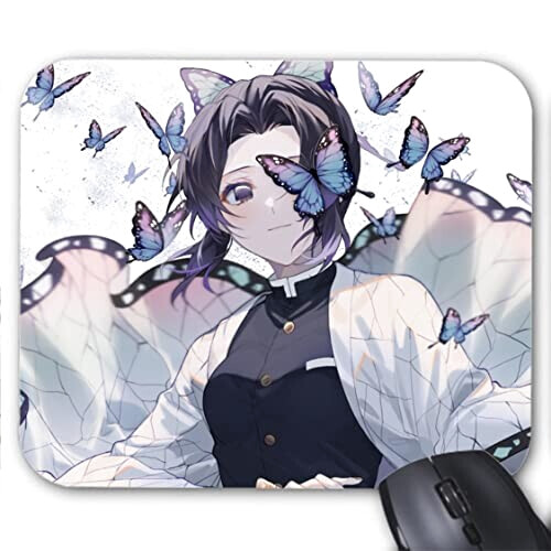 Tapis de souris Papillon noir