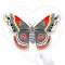 Tapis de souris Papillon multicouleur 22x20 cm - miniature