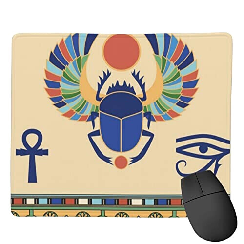 Tapis de souris Scarabée égyptienne 17.8x23.9 cm variant 0 