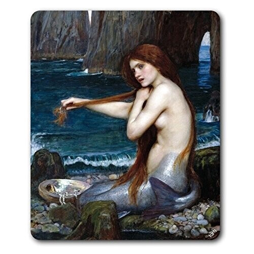 Tapis de souris Sirène 23x19 cm