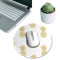 Tapis de souris Ananas doré 20.3x20.3 cm - miniature variant 7