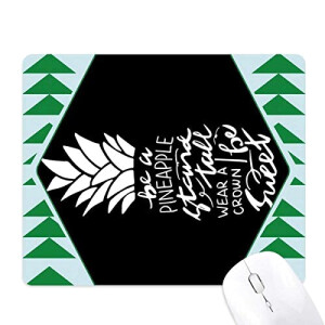 Tapis de souris Ananas multicouleur 18x22 cm