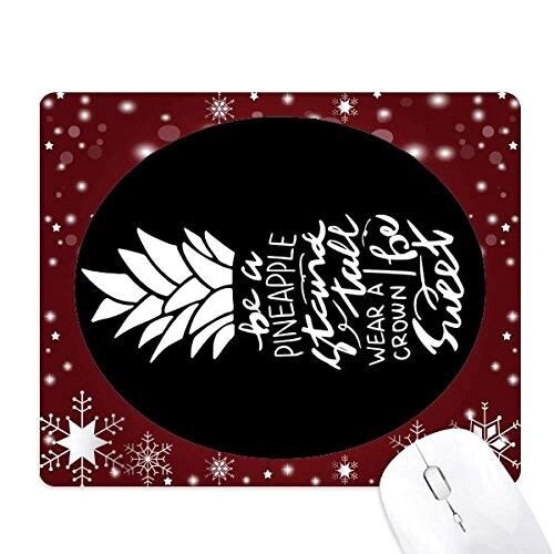 Tapis de souris Ananas multicouleur 18x22 cm