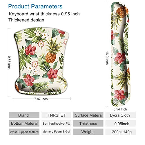 Tapis de souris Ananas a-flower and pineapple 25x20 cm variant 2 