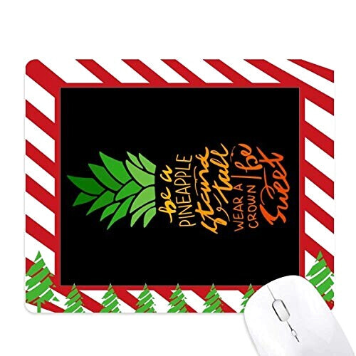 Tapis de souris Ananas multicouleur 18x22 cm