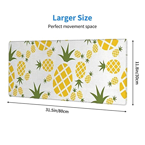 Tapis de souris Ananas 80 cm x 30 80x30 cm variant 2 