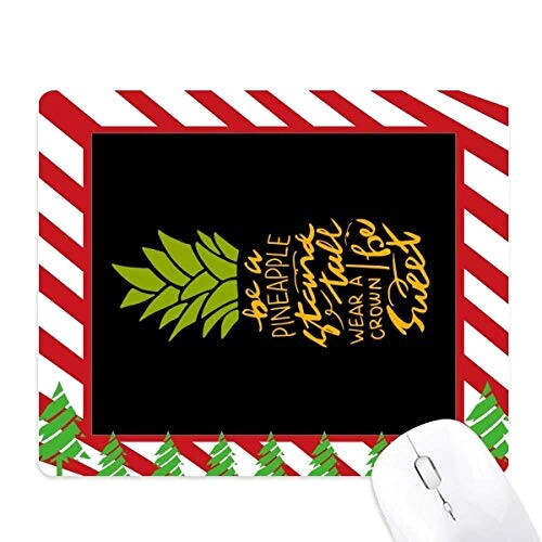 Tapis de souris Ananas multicouleur 18x22 cm