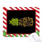 Tapis de souris Ananas multicouleur 18x22 cm - miniature