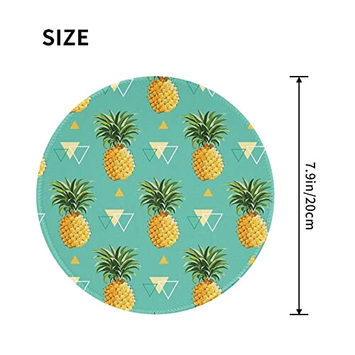 Tapis de souris Ananas aux fruits tropicaux 200x3 mm variant 0 