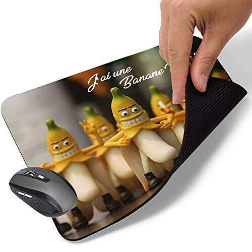 Tapis de souris Banane 235x195 mm variant 4 