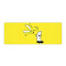 Tapis de souris Banane noir 30 x 80 30x80 cm - miniature