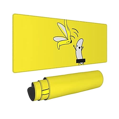 Tapis de souris Banane noir 30 x 80 30x80 cm variant 0 