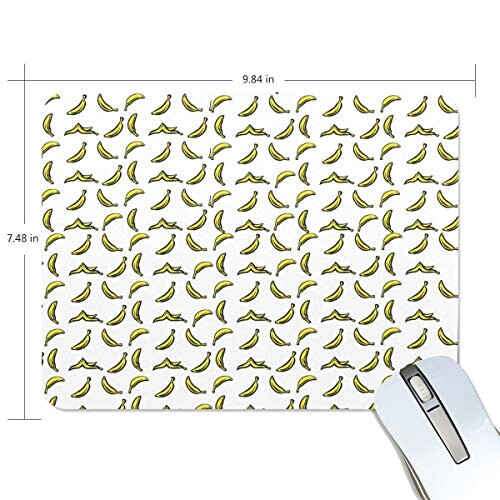 Tapis de souris Banane multicolore 190x250 mm