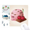 Tapis de souris Cerise multicouleur 18x22 cm - miniature