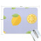 Tapis de souris Citron jaune 190x250 mm - miniature