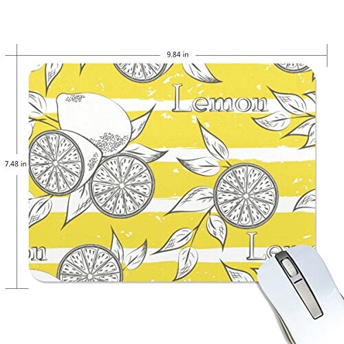 Tapis de souris Citron multicolore 190x250 mm