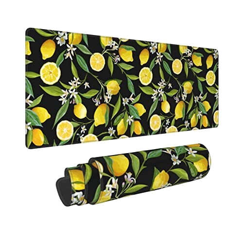 Tapis de souris Citron jaune