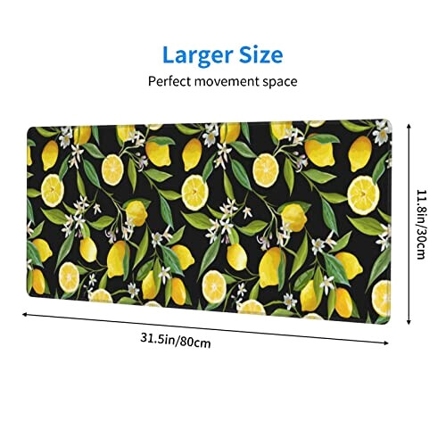 Tapis de souris Citron jaune variant 0 