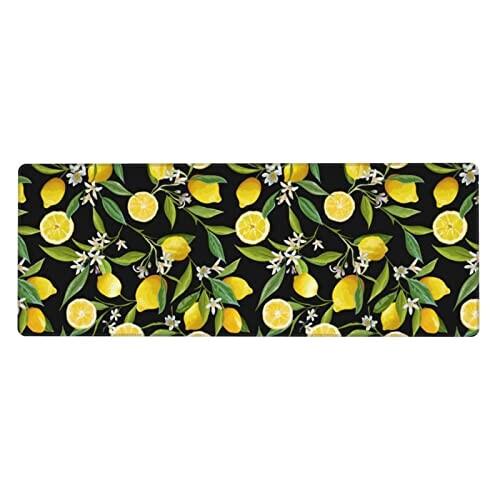 Tapis de souris Citron jaune variant 7 