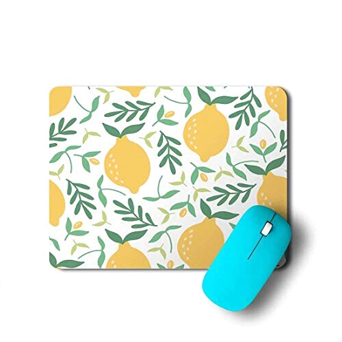 Tapis de souris Citron blanc 19.5x21 cm variant 0 