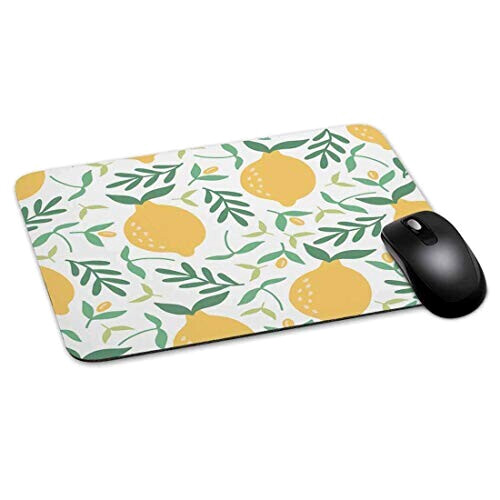 Tapis de souris Citron blanc 19.5x21 cm variant 1 