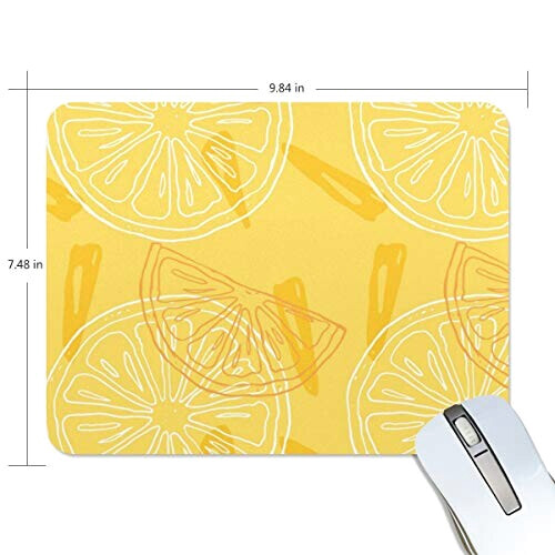 Tapis de souris Citron multicolore 25x20 cm