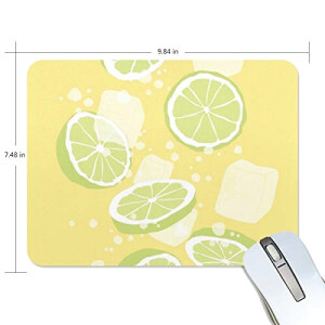 Tapis de souris Citron multicolore 25x20 cm