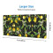 Tapis de souris Citron noir 80 x 30 80x30 cm - miniature variant 3
